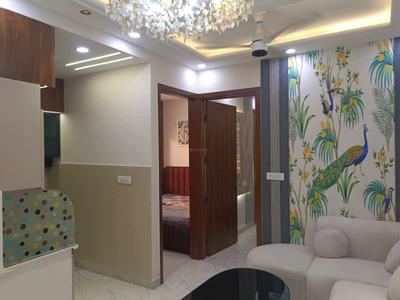 Living Room Image of 650 Sq.ft 3 BHK Builder Floor for sale in Razapur Khurd New Delhi for Rs. 4500000