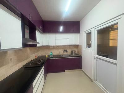 Kitchen Image of 1200 Sq.ft 3 BHK Apartment / Flat for rent in Shriram Sameeksha, Singapura Bengaluru for Rs. 35000