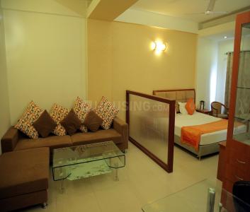 Hall Image of 551 Sq.ft 1 BHK Apartment / Flat for rent in Express Hare Krishna Orchid, Sunrakh Bangar Vrindavan for Rs. 12000