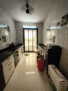 Kitchen Image of 1250 Sq.ft 2 BHK Apartment / Flat for rent in Ambika Heritage, Kharghar Navi Mumbai for Rs. 42000