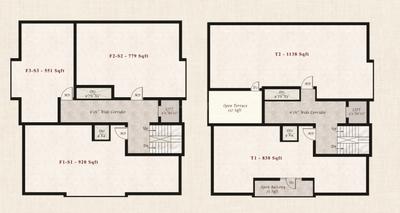 Hall Image of 1138 Sq.ft 3 BHK Apartment / Flat for sale in Tambaram East Chennai for Rs. 7397000