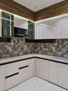 Kitchen Image of 911 Sq.ft 3 BHK Apartment / Flat for rent in Dwarka Mor New Delhi for Rs. 35000