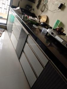 Kitchen Image of 1100 Sq.ft 2 BHK Apartment / Flat for rent in Labh Status Vihar, Kharghar Navi Mumbai for Rs. 35000