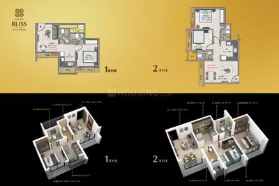 Image of 500 Sq.ft 1 BHK Apartment / Flat for sale in Anjani Bliss, Bhayandar East, Mira Bhayandar for Rs. 5950000