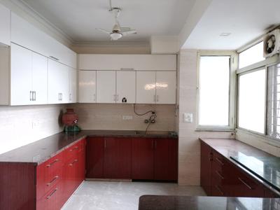 Kitchen Image of 2400 Sq.ft 4 BHK Apartment / Flat for rent in Sector 23 Dwarka New Delhi for Rs. 58000