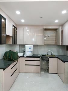 Kitchen Image of 1350 Sq.ft 4 BHK Builder Floor for sale in Bharat Vihar New Delhi for Rs. 15000000