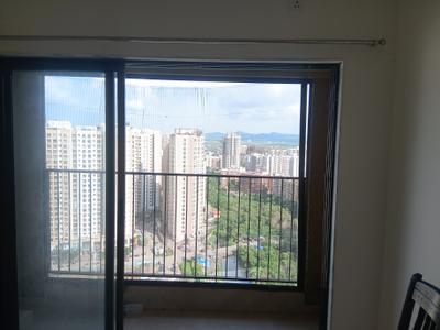 Balcony Image of 1100 Sq.ft 3 BHK Apartment / Flat for rent in Sunteck Maxx World, Naigaon East Naigaon for Rs. 21000