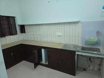 Kitchen Image of 1500 Sq.ft 3 BHK Builder Floor for rent in Khurram Nagar Lucknow for Rs. 18000