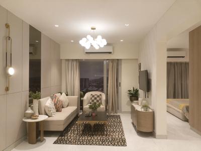 Living Room Image of 785 Sq.ft 2 BHK Apartment / Flat for sale in Piramal Mahalaxmi, Worli Mumbai for Rs. 58000000