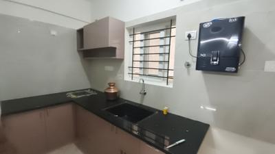 Kitchen Image of 900 Sq.ft 1 BHK Builder Floor for rent in Mahadevapura Bengaluru for Rs. 35200
