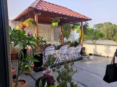 Balcony Image of 1800 Sq.ft 3 BHK Builder Floor for rent in Hauz Khas New Delhi for Rs. 137000