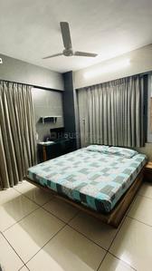 Bedroom Image of 1250 Sq.ft 2 BHK Independent House for rent in JT Stuti Icon, Palanpur Surat for Rs. 19500