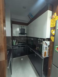 Kitchen Image of 580 Sq.ft 2 BHK Builder Floor for rent in Mahavir Enclave New Delhi for Rs. 22000