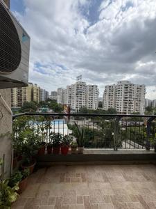 Balcony Image of 1250 Sq.ft 3 BHK Apartment / Flat for sale in Saarrthi Souvenir, Baner Pune for Rs. 15000000