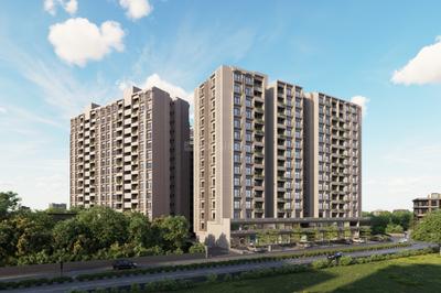 Image of 1850 Sq.ft 3 BHK Apartment / Flat for sale in South Bopal, Ahmedabad for Rs. 7475000