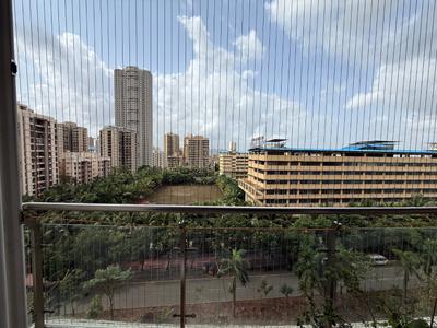 Balcony Image of 2000 Sq.ft 4 BHK Apartment / Flat for rent in Vijay Orion, Hiranandani Estate Thane for Rs. 75000