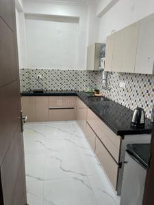 Kitchen Image of 550 Sq.ft 1 BHK Apartment / Flat for rent in Jagatpura Jaipur for Rs. 21000