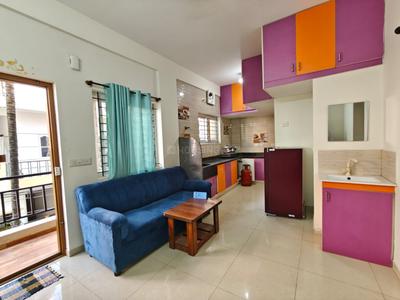 Kitchen Image of 950 Sq.ft 2 BHK Builder Floor for rent in Harlur Bengaluru for Rs. 26000