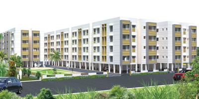Image of 535 Sq.ft 1 BHK Apartment / Flat for sale in Arun Samanta, Singaperumal Koil, Chennai for Rs. 3140000