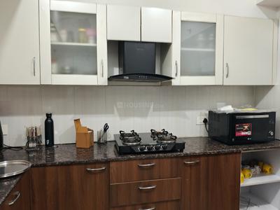 Kitchen Image of 400 Sq.ft 1 RK Builder Floor for rent in Sector 15 Panchkula for Rs. 13000