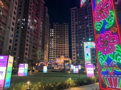 Image of 1400 Sq.ft 3.5 BHK Apartment / Flat for sale in Siddha Happyville , Rajarhat, Kolkata for Rs. 11000000