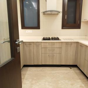 Kitchen Image of 1800 Sq.ft 3 BHK Builder Floor for rent in Nizamuddin East New Delhi for Rs. 240000