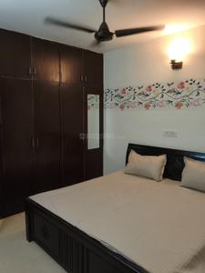 Bedroom Image of 1100 Sq.ft 2 BHK Builder Floor for rent in Lajpat Nagar New Delhi for Rs. 45000