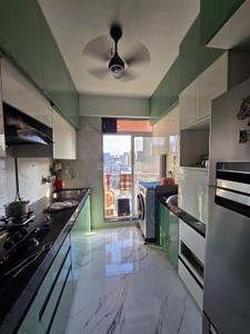 Kitchen Image of 1050 Sq.ft 3 BHK Apartment / Flat for rent in Kandivali East Mumbai for Rs. 90000