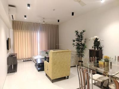 Living Room Image of 1344 Sq.ft 2 BHK Apartment / Flat for rent in Lodha Belmondo, Gahunje Pune for Rs. 71000
