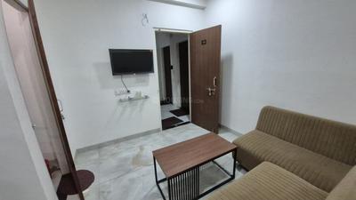 Living Room Image of 600 Sq.ft 1 BHK Independent House for rent in Scheme No 114 Indore for Rs. 18000