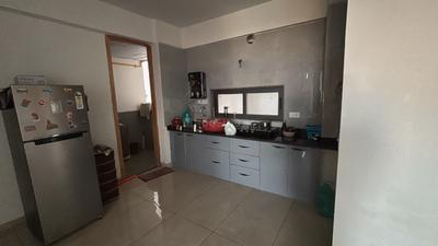 Kitchen Image of 1710 Sq.ft 3 BHK Apartment / Flat for sale in Palm Glory IV, Sola Ahmedabad for Rs. 10000000
