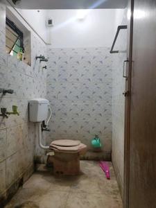 Common Bathroom Image of 1000 Sq.ft 2 BHK Builder Floor for rent in Paschim Putiary Kolkata for Rs. 10000