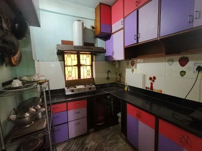 Kitchen Image of 1700 Sq.ft 3 BHK Apartment / Flat for sale in Nagerbazar Kolkata for Rs. 6800000