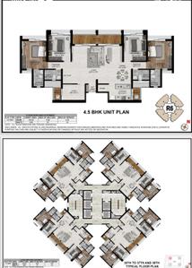 Image of 1200 Sq.ft 2 BHK Apartment / Flat for sale in Aurum Q Islands R6, Ghansoli, Navi Mumbai for Rs. 21000000