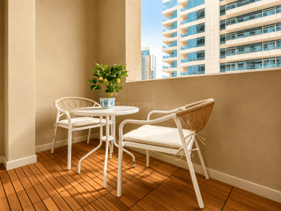Balcony Image of 355 Sq.ft 1 RK Apartment / Flat for sale in Manchester Tower, Dubai Marina Dubai for Rs. 22647022