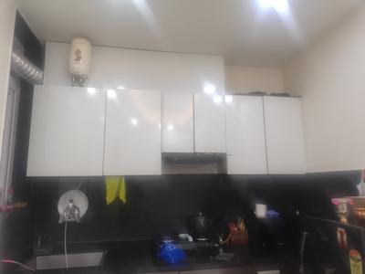 Kitchen Image of 600 Sq.ft 1 BHK Builder Floor for rent in Sector 56 Gurgaon for Rs. 35000