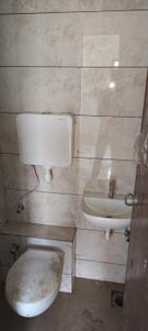 Bathroom Image of 738 Sq.ft 1 BHK Apartment / Flat for sale in Shrinivas Supercity Joy, Science City Ahmedabad for Rs. 3400000