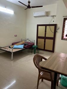 Bedroom Image of 1200 Sq.ft 2 BHK Independent House for rent in Tharamani Chennai for Rs. 33000