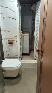Bathroom Image of 500 Sq.ft 1 BHK Apartment / Flat for rent in Ruparel Nova, Wadala Mumbai for Rs. 65000