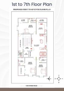 Image of 2200 Sq.ft 3 BHK Apartment / Flat for sale in Manish Nagar, Nagpur for Rs. 8800000