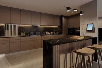 Kitchen Image of 5040 Sq.ft 5 BHK Apartment / Flat for sale in Goyal And Co Riviera Majestica, Ghuma Ahmedabad for Rs. 31200000