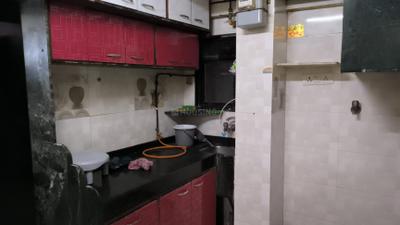 Kitchen Image of 380 Sq.ft 1 BHK Apartment / Flat for rent in Ghatkopar East Mumbai for Rs. 33000