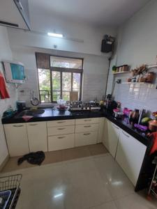 Kitchen Image of 450 Sq.ft 1 BHK Apartment / Flat for sale in Kasarvadavali Thane for Rs. 6500000