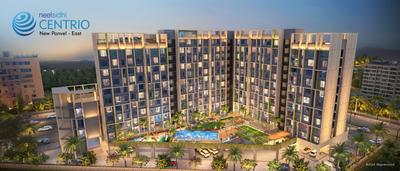 Image of 1123 Sq.ft 2 BHK Apartment / Flat for sale in Neelsidhi Centrio, Panvel, Navi Mumbai for Rs. 11000000