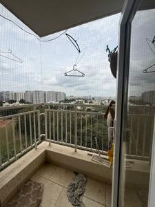 Balcony Image of 1750 Sq.ft 3 BHK Apartment / Flat for rent in G Corp Mahalakshmi, Sahakara Nagar Bengaluru for Rs. 85000