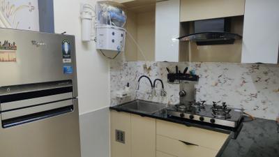 Kitchen Image of 1100 Sq.ft 3 BHK Apartment / Flat for rent in Amrutha Heights, Whitefield Bengaluru for Rs. 66000