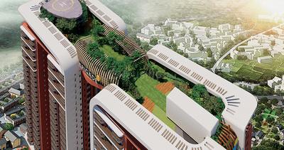 Image of 1170 Sq.ft 2 BHK Apartment / Flat for sale in Brigade Buena Vista Block A B C D, Bommenahalli, Bengaluru for Rs. 16000000