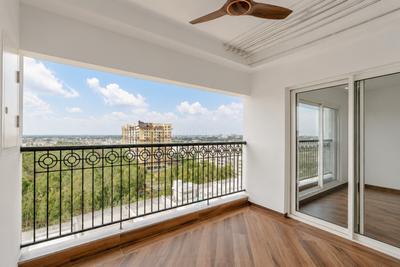 Balcony Image of 2242 Sq.ft 4 BHK Apartment / Flat for rent in Sobha Windsor, Whitefield Bengaluru for Rs. 92000