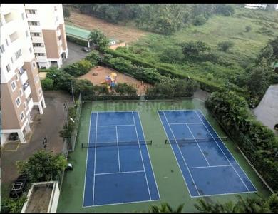 Balcony Image of 1249 Sq.ft 2 BHK Apartment / Flat for rent in SNN Raj Serenity Phase 2, Akshayanagar Bengaluru for Rs. 40000