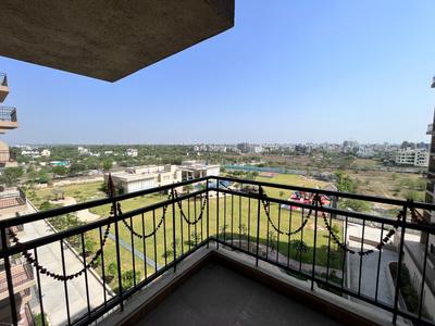 Balcony Image of 1343 Sq.ft 2 BHK Apartment / Flat for rent in Prozone Palms, Somalwada Nagpur for Rs. 30000